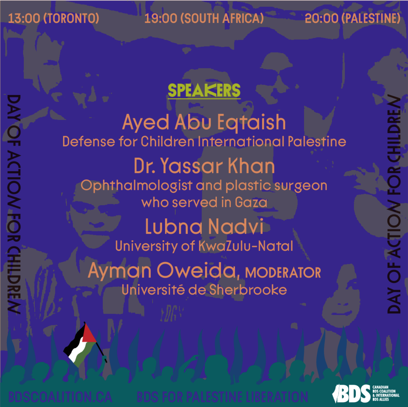 A yellow and pink poster for the end of summer pop up shop at sisters sage featuring favourite Indigenous and Palestinian artisans.